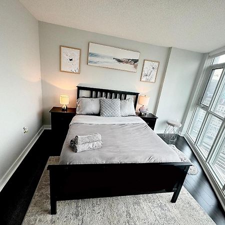 Fully Furnished Lux 1Bed Condo Toronto Bagian luar foto